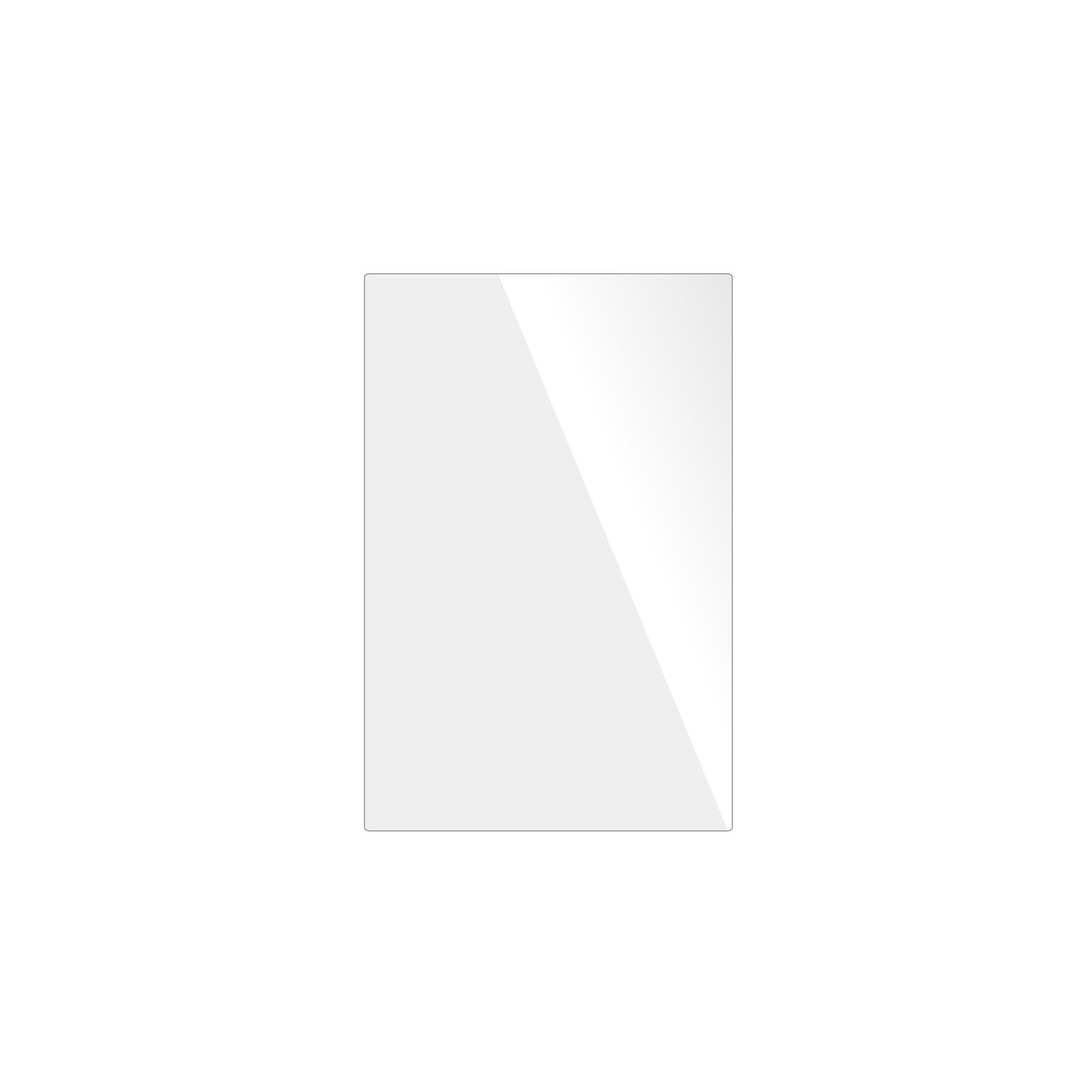 dipos Displayschutz für Facilotab T60-DE, transparente Oberfläche, geringe Dicke und perfekte Passform