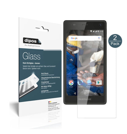 Perfekte Passform und ultimative Qualität: Unser 9H Panzerglas bietet Schutz für Fairphone-2