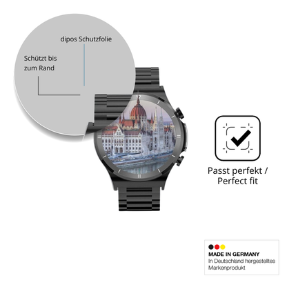 Besonders flexibler Displayschutz mit Anti-Shock-Schicht im Materialmix