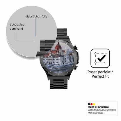 Schutzfolie mit optimaler Passform, zur Verwendung mit Hüllen geeignet