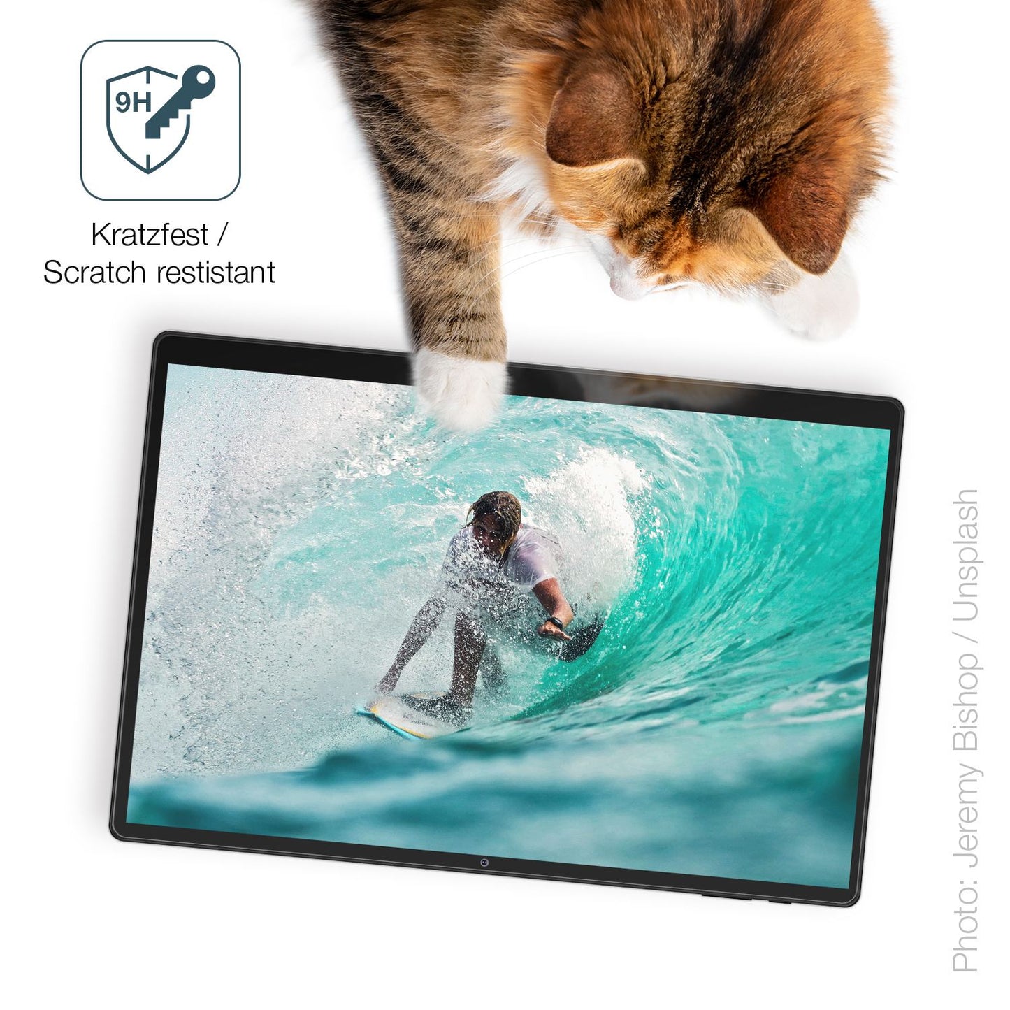 dipos Displayschutz für FASTWD 10 Zoll Typ-T 181-eea, mattierte Oberfläche, robuste Festigkeit und perfekte Passform