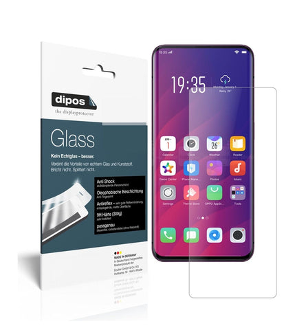 1x 9H Schutzfolie matt für Oppo Find X Panzerfolie
