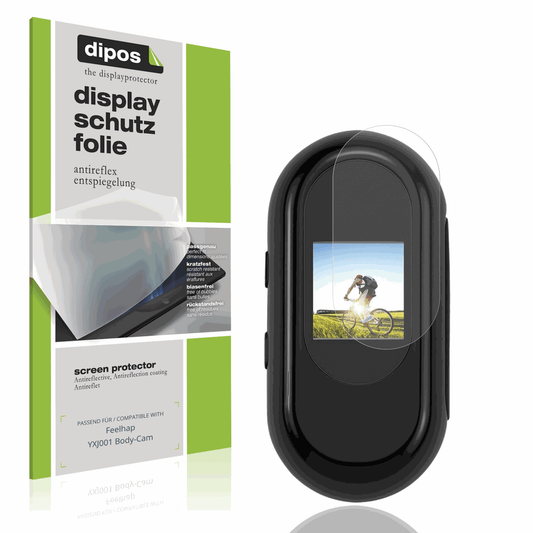 4x Schutzfolie matt für Feelhap YXJ001 Body-Cam Display-Schutzfolie