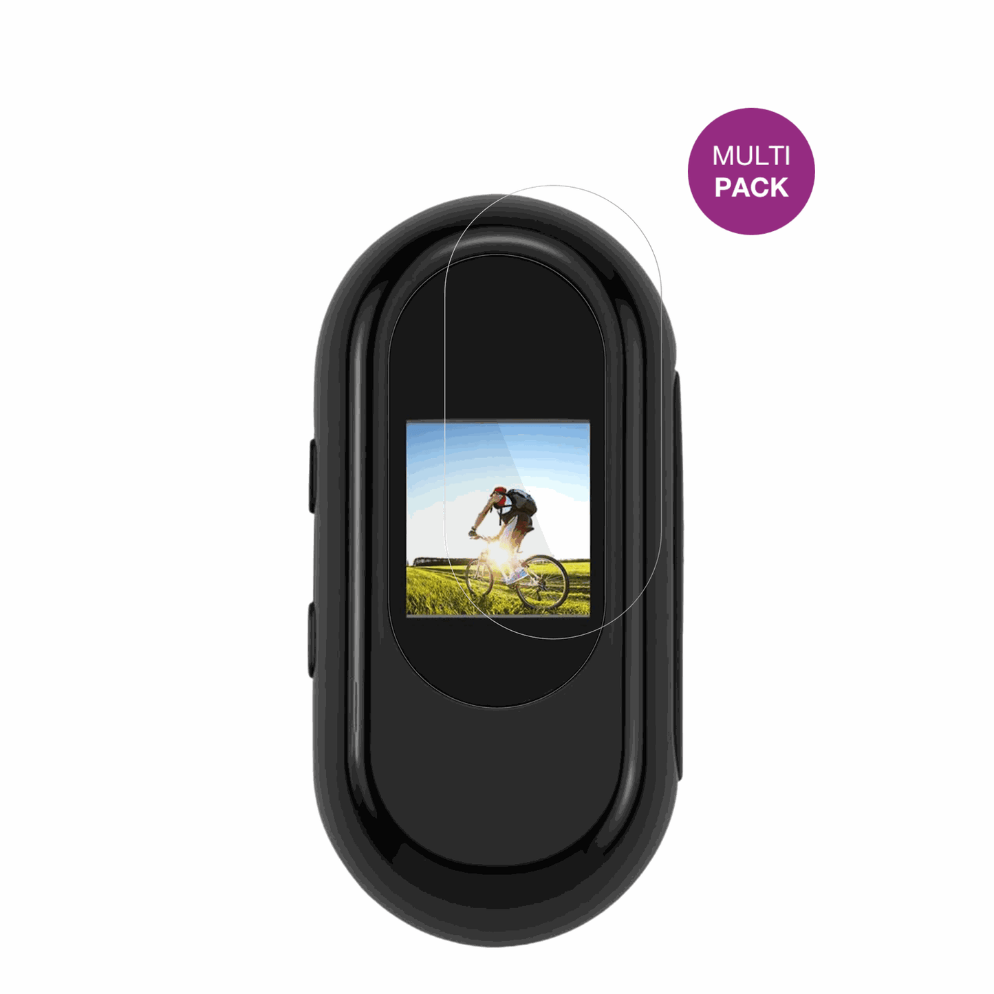 4x Schutzfolie klar für Feelhap YXJ001 Body-Cam Display-Schutzfolie