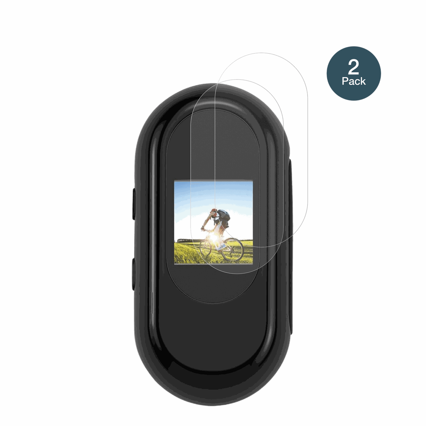 2x 9H Schutzfolie matt für Feelhap YXJ001 Body-Cam Panzerfolie