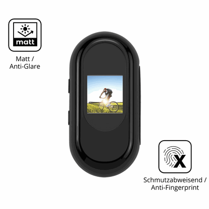 2x 9H Schutzfolie matt für Feelhap YXJ001 Body-Cam Panzerfolie