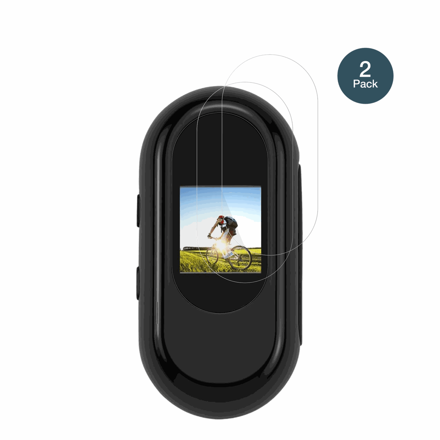 2x 9H Schutzfolie für Feelhap YXJ001 Body-Cam Panzerfolie