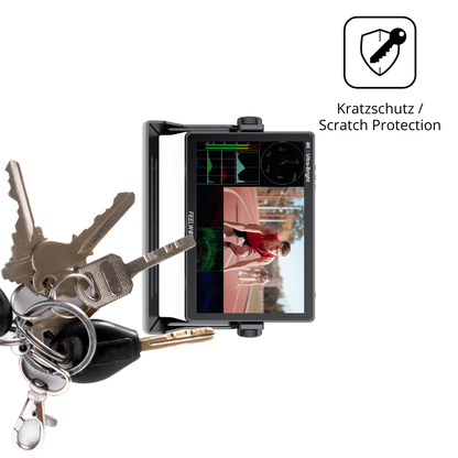 Schutz gegen Kratzer auf dem Feelworld LUT 11H 10.1 Zoll Glas durch Schlüssel oder Ähnliches