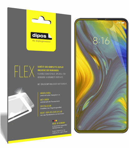 3x 3D Full Cover Schutzfolie für Xiaomi Mi Mix 3