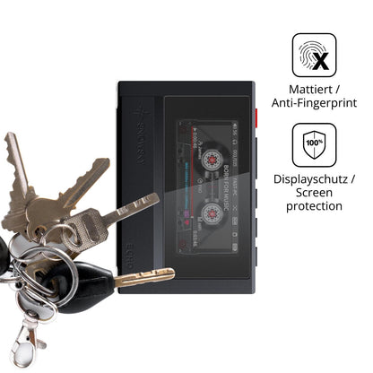 dipos Displayschutz für FiiO Echo Retro, mattierte Oberfläche, Blickschutzfilter und perfekter Passform