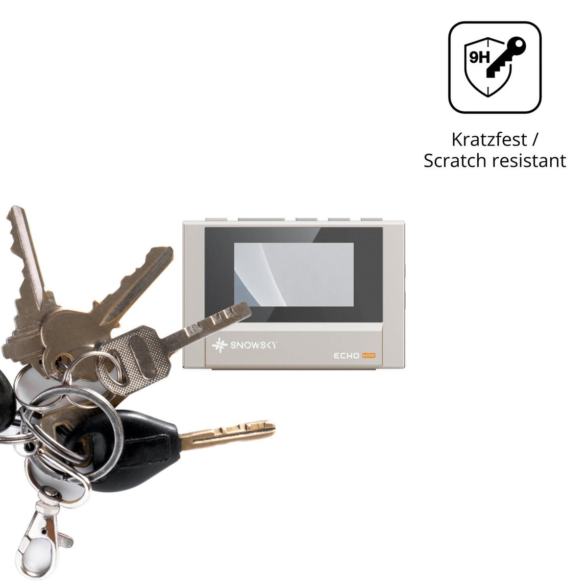 dipos Displayschutz für FiiO SnowSky Echo, mattierte Oberfläche, robuste Festigkeit und perfekte Passform