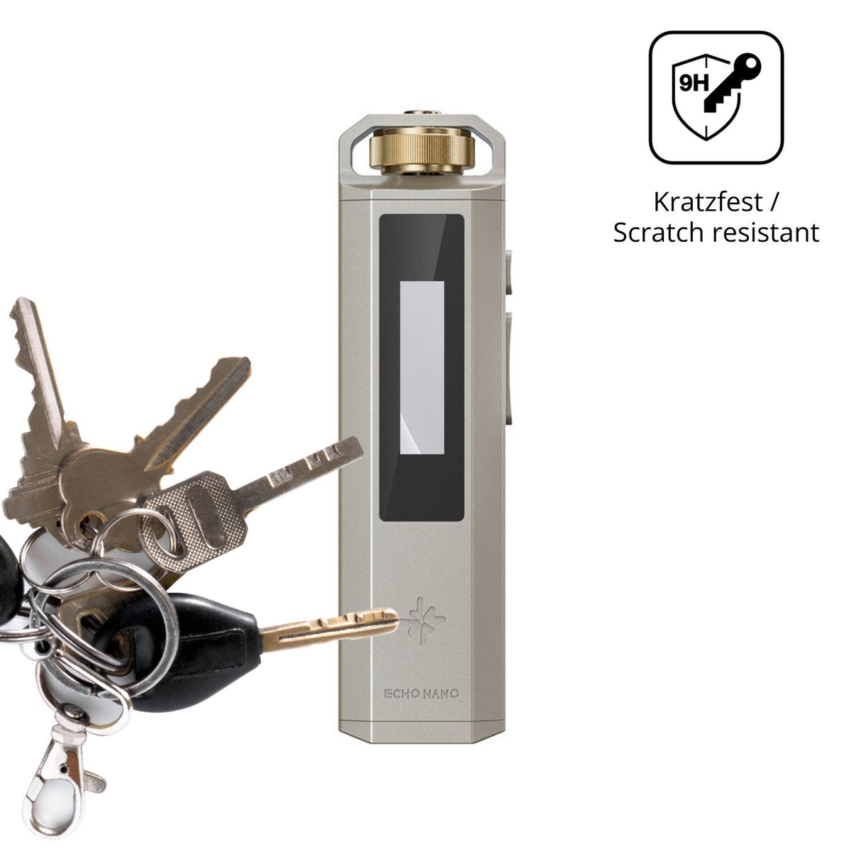 dipos Displayschutz für FiiO SnowSky Echo Nano, mattierte Oberfläche, robuste Festigkeit und perfekte Passform