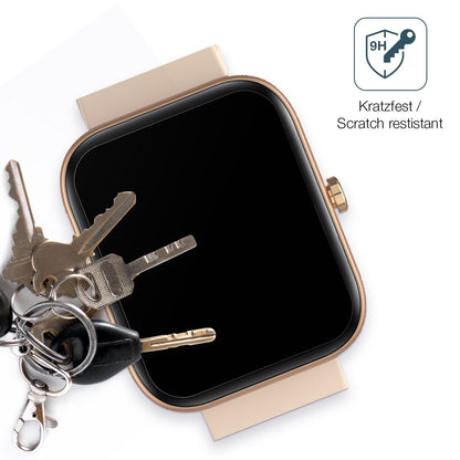 dipos Displayschutz für Fireboltt Neptune, mattierte Oberfläche, robuste Festigkeit und perfekte Passform