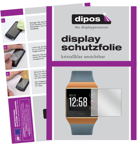 Perfekte Passform und ultimative Qualität: Unser 9H Panzerglas bietet Schutz für Fitbit-Ionic