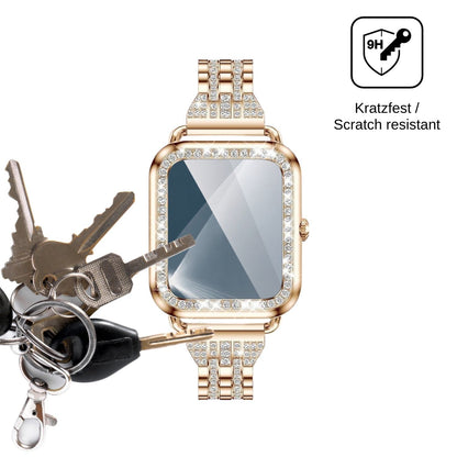 2x 9H Schutzfolie für Fitonyo Smartwatch 1.29 Panzerfolie