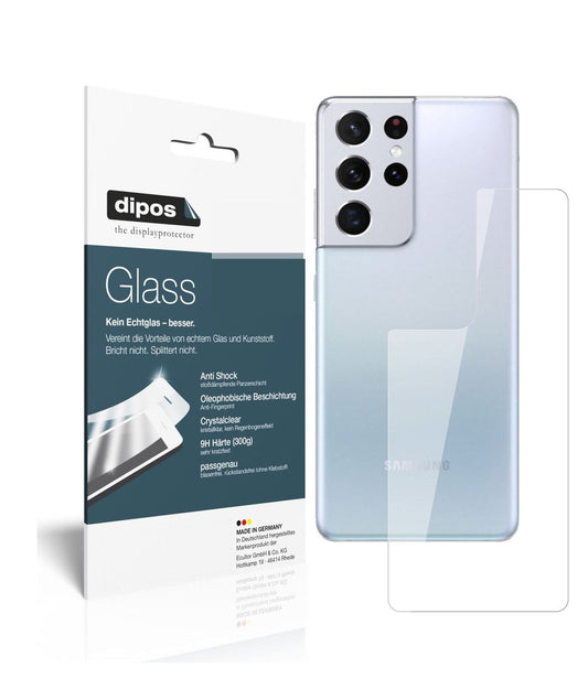 1x 9H Schutzfolie für Samsung Galaxy S21 Ultra Rückseite Panzerfolie