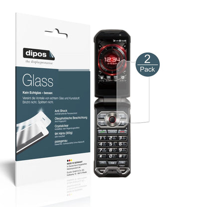 1x 9H Schutzfolie für Kyocera Torque X01 Panzerfolie