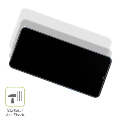 Schutz gegen Kratzer auf dem Coolpad Cool 20s Glas durch Schlüssel, Stöße gegen die Tischkante oder Stürze