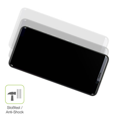Schutz gegen Kratzer auf dem Coolpad Cool Play 7C Glas durch Schlüssel, Stöße gegen die Tischkante oder Stürze