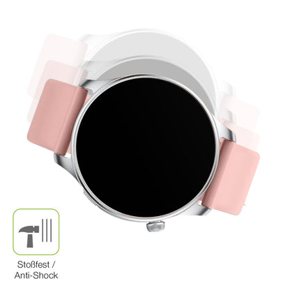 Schutz gegen Kratzer auf dem Fempoin T10 Pro 1.43 Zoll Glas durch Schlüssel, Stöße gegen die Tischkante oder Stürze