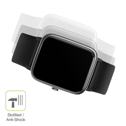 Schutz gegen Kratzer auf dem Fitpolo ID205L H205L 1.3 Zoll Glas durch Schlüssel, Stöße gegen die Tischkante oder Stürze