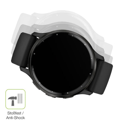 Schutz gegen Kratzer auf dem Garmin Venu 3 Glas durch Schlüssel, Stöße gegen die Tischkante oder Stürze