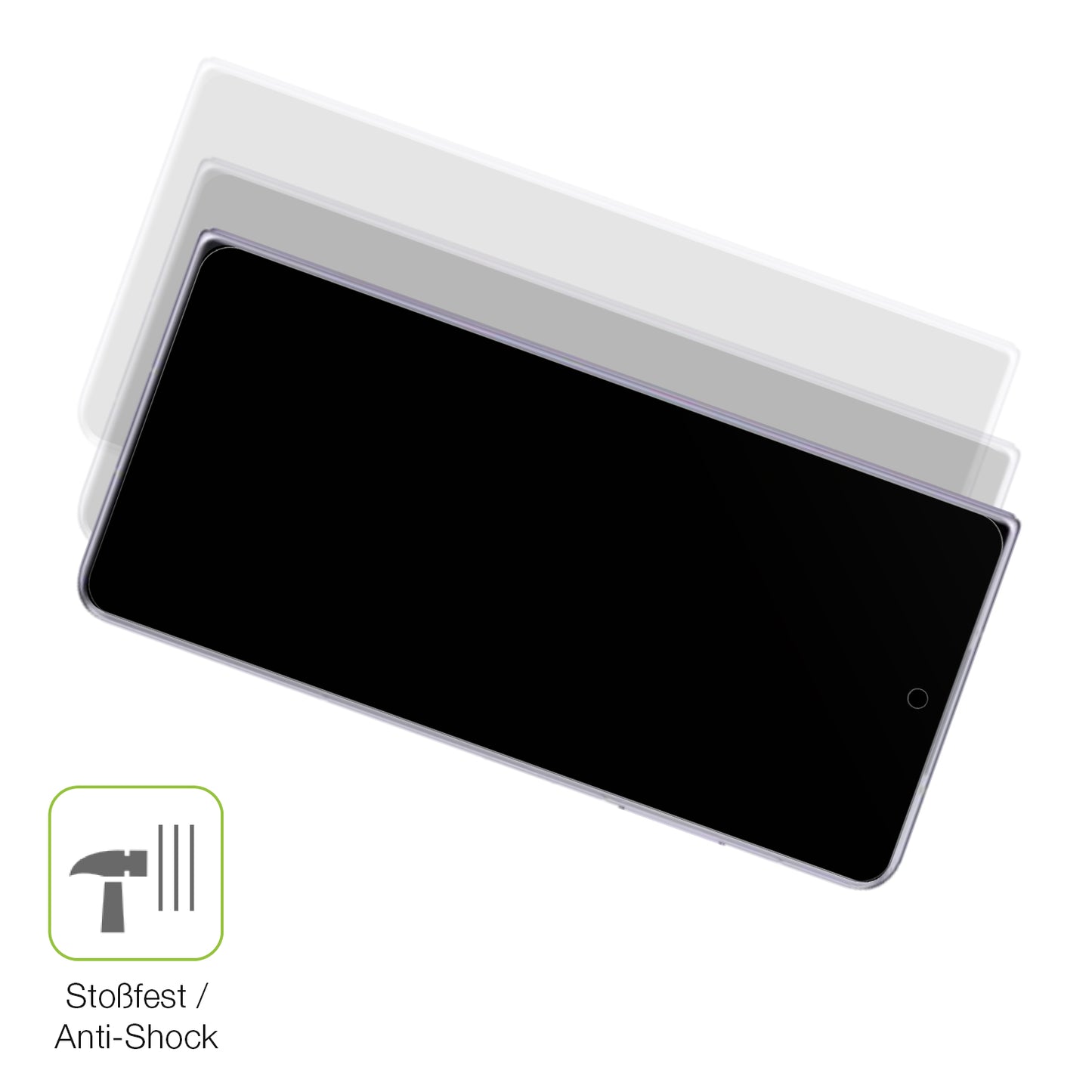 Schutz gegen Kratzer auf dem Honor Magic V3 (Front Display) Glas durch Schlüssel, Stöße gegen die Tischkante oder Stürze