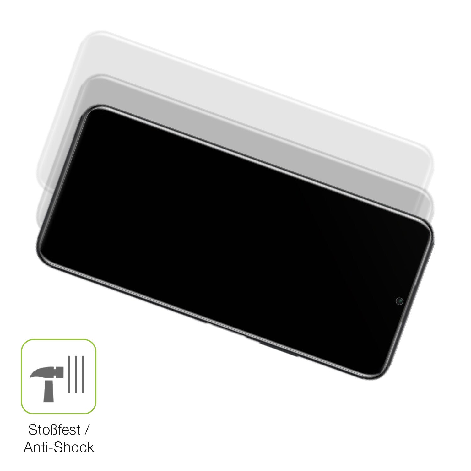 Schutz gegen Kratzer auf dem Honor Play 5T Pro Glas durch Schlüssel, Stöße gegen die Tischkante oder Stürze