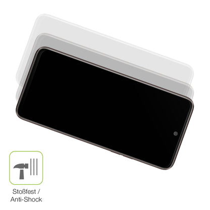 Schutz gegen Kratzer auf dem HTC U23 Pro Glas durch Schlüssel, Stöße gegen die Tischkante oder Stürze