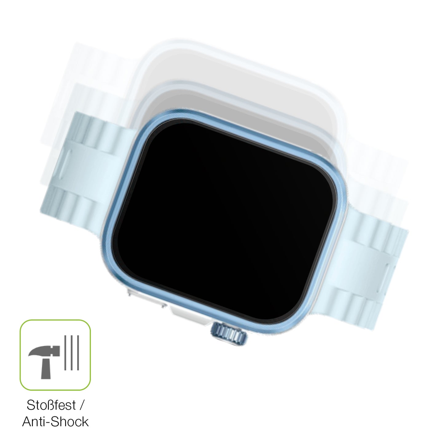Schutz gegen Kratzer auf dem Huawei Watch Fit 4 Pro Glas durch Schlüssel, Stöße gegen die Tischkante oder Stürze