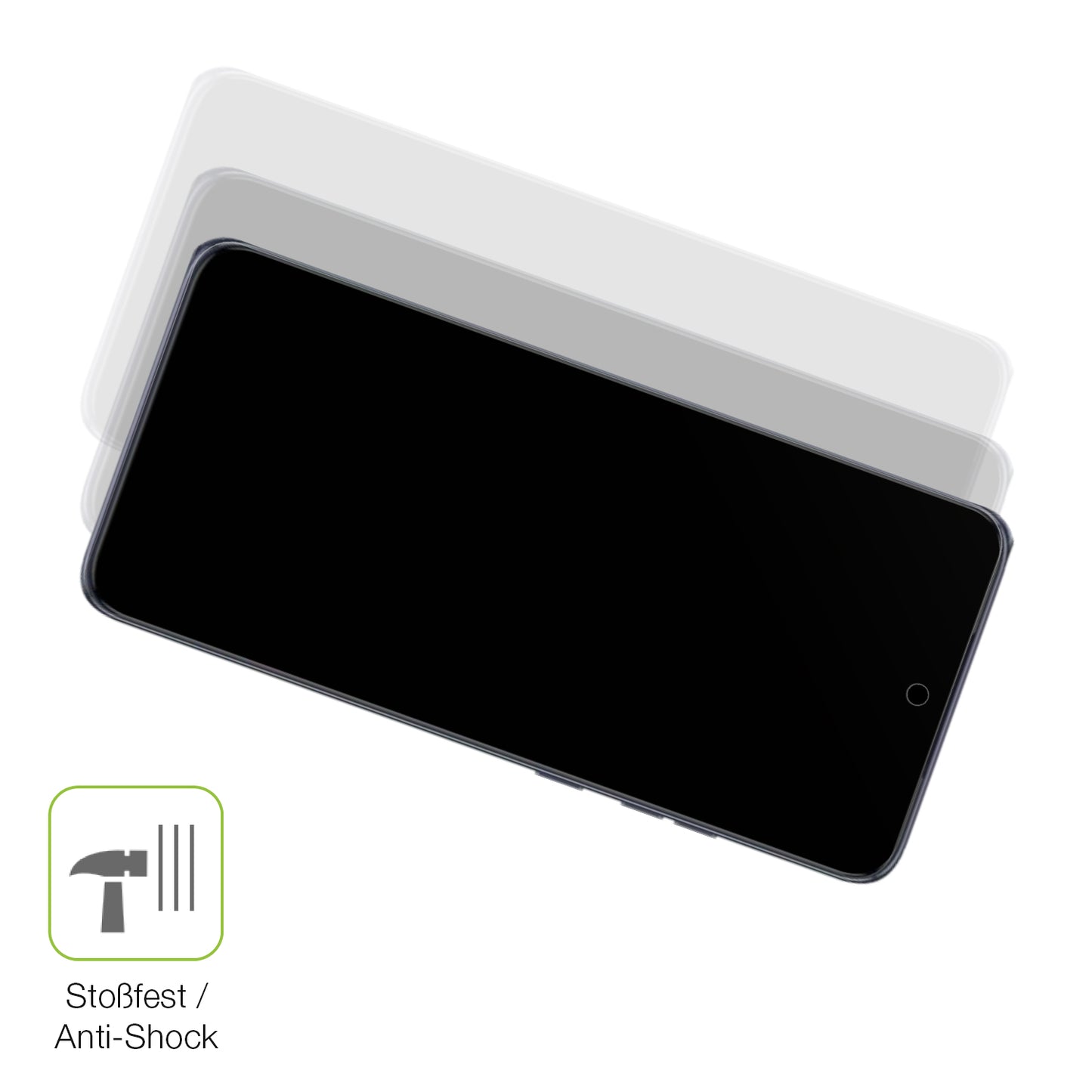 Schutz gegen Kratzer auf dem Motorola Edge 50 Neo Glas durch Schlüssel, Stöße gegen die Tischkante oder Stürze