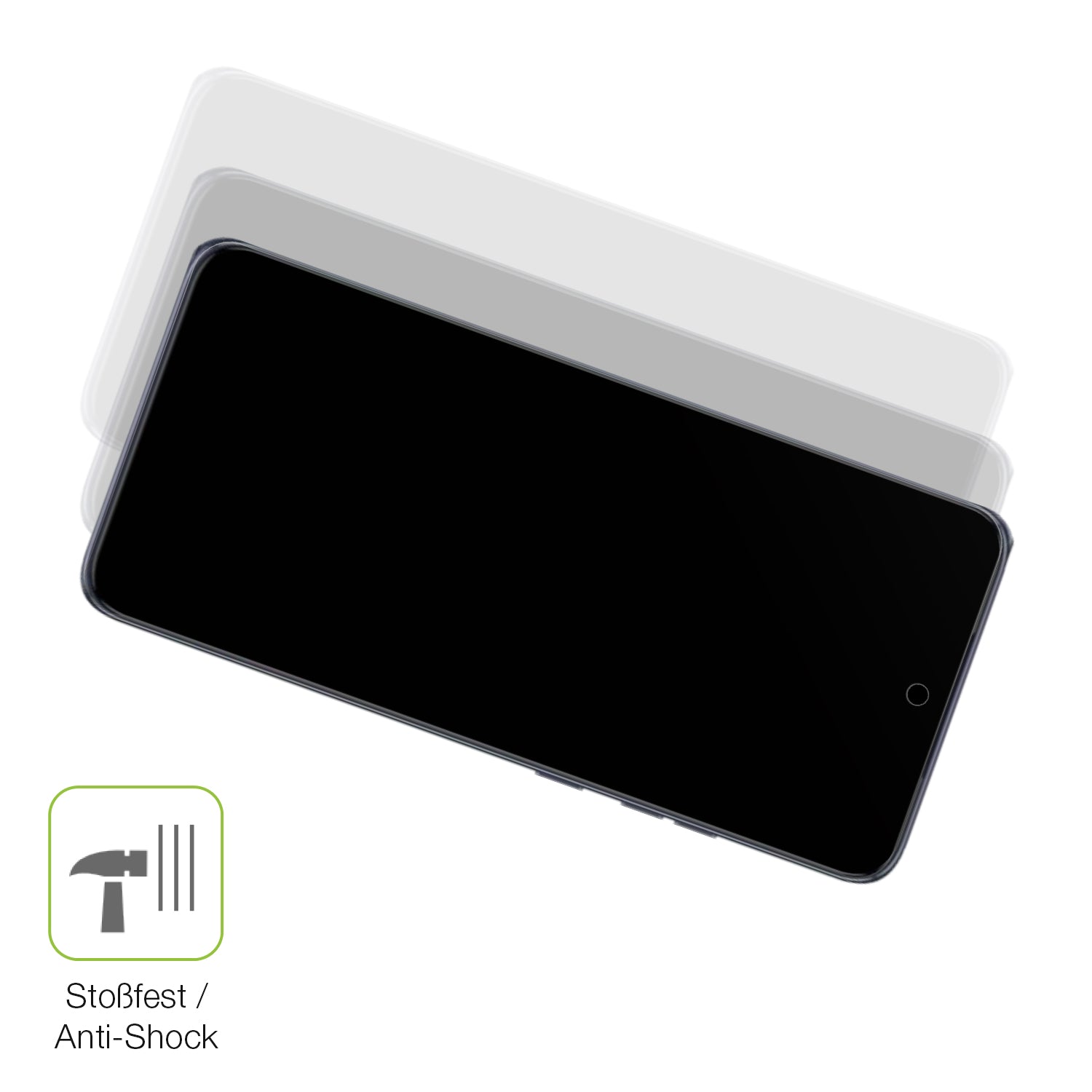 Schutz gegen Kratzer auf dem Motorola Edge 50 Neo Glas durch Schlüssel, Stöße gegen die Tischkante oder Stürze
