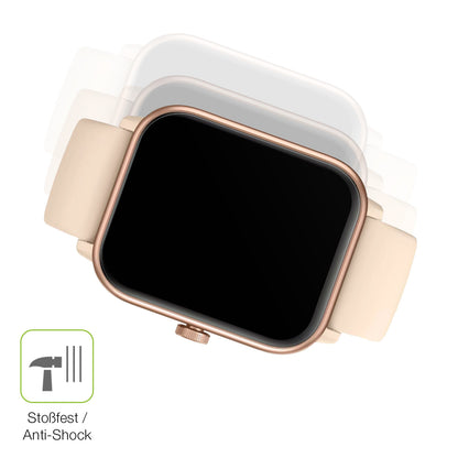 Schutz gegen Kratzer auf dem Noise Colorfit Pro 4 Max Glas durch Schlüssel, Stöße gegen die Tischkante oder Stürze