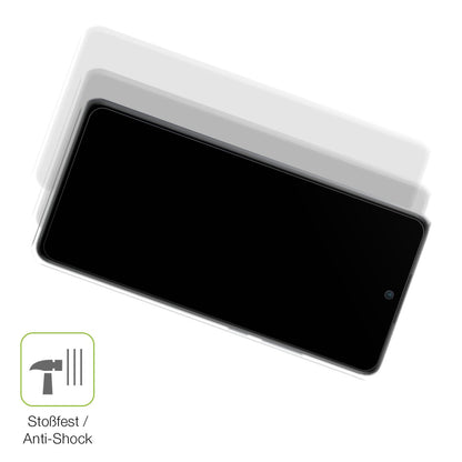 Schutz gegen Kratzer auf dem OnePlus Nord CE4 Lite Glas durch Schlüssel, Stöße gegen die Tischkante oder Stürze