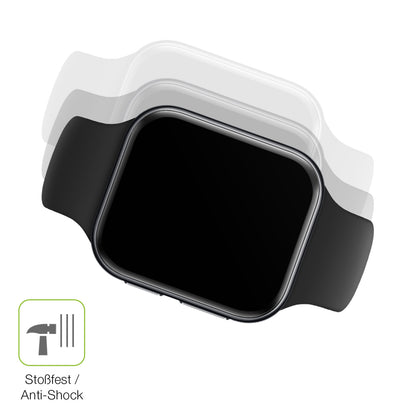 Schutz gegen Kratzer auf dem Oppo Watch 3 Glas durch Schlüssel, Stöße gegen die Tischkante oder Stürze