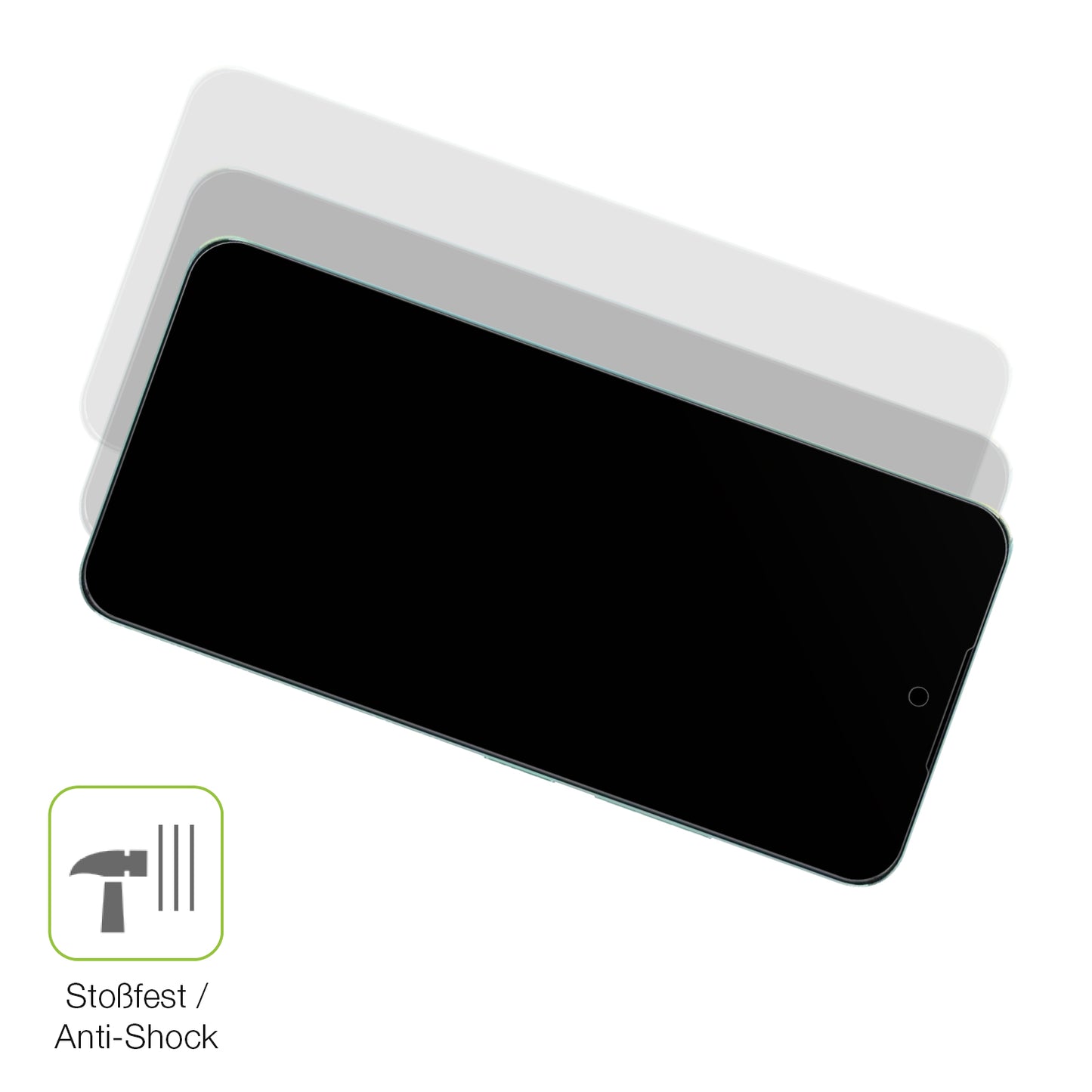 Schutz gegen Kratzer auf dem Oukitel C58 Pro Glas durch Schlüssel, Stöße gegen die Tischkante oder Stürze