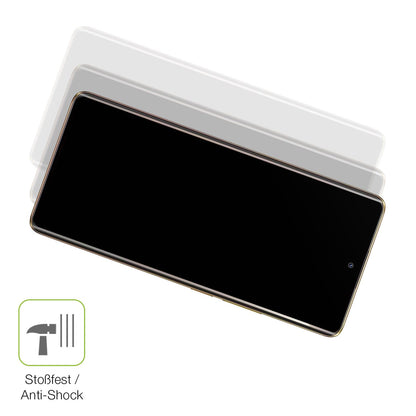 Schutz gegen Kratzer auf dem Realme Narzo 60 Pro Glas durch Schlüssel, Stöße gegen die Tischkante oder Stürze