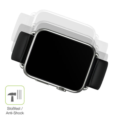 Schutz gegen Kratzer auf dem Smartwatch DM20 1.88 Zoll Glas durch Schlüssel, Stöße gegen die Tischkante oder Stürze