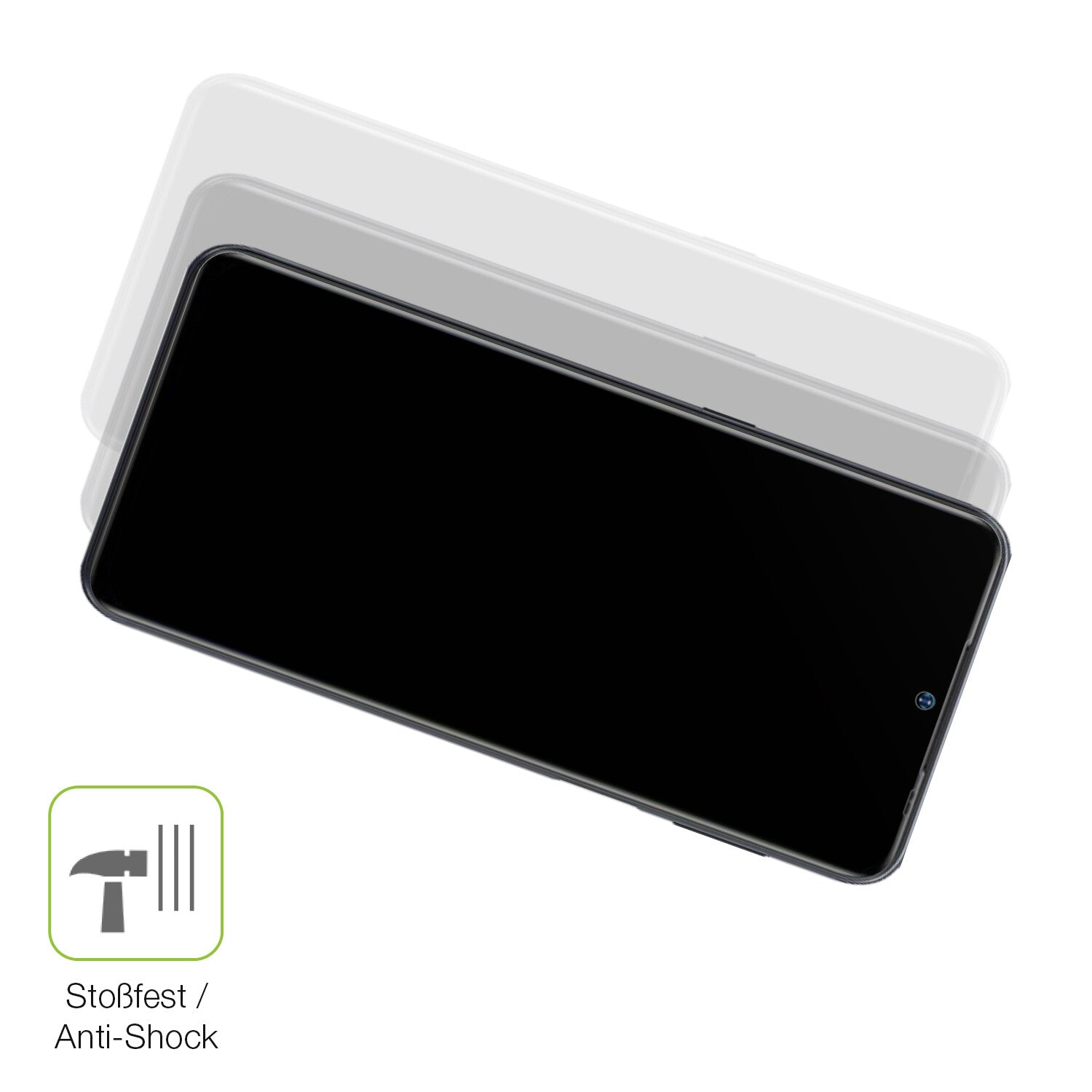 Schutz gegen Kratzer auf dem Ulefone Note13 P Glas durch Schlüssel, Stöße gegen die Tischkante oder Stürze