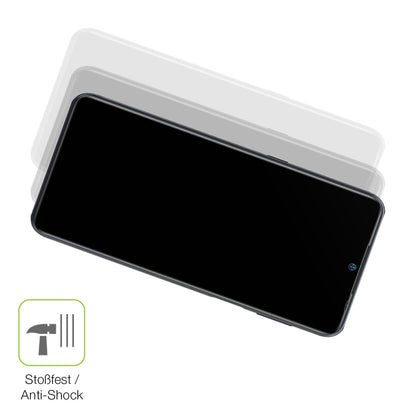 Schutz gegen Kratzer auf dem Ulefone Note13 P Glas durch Schlüssel, Stöße gegen die Tischkante oder Stürze