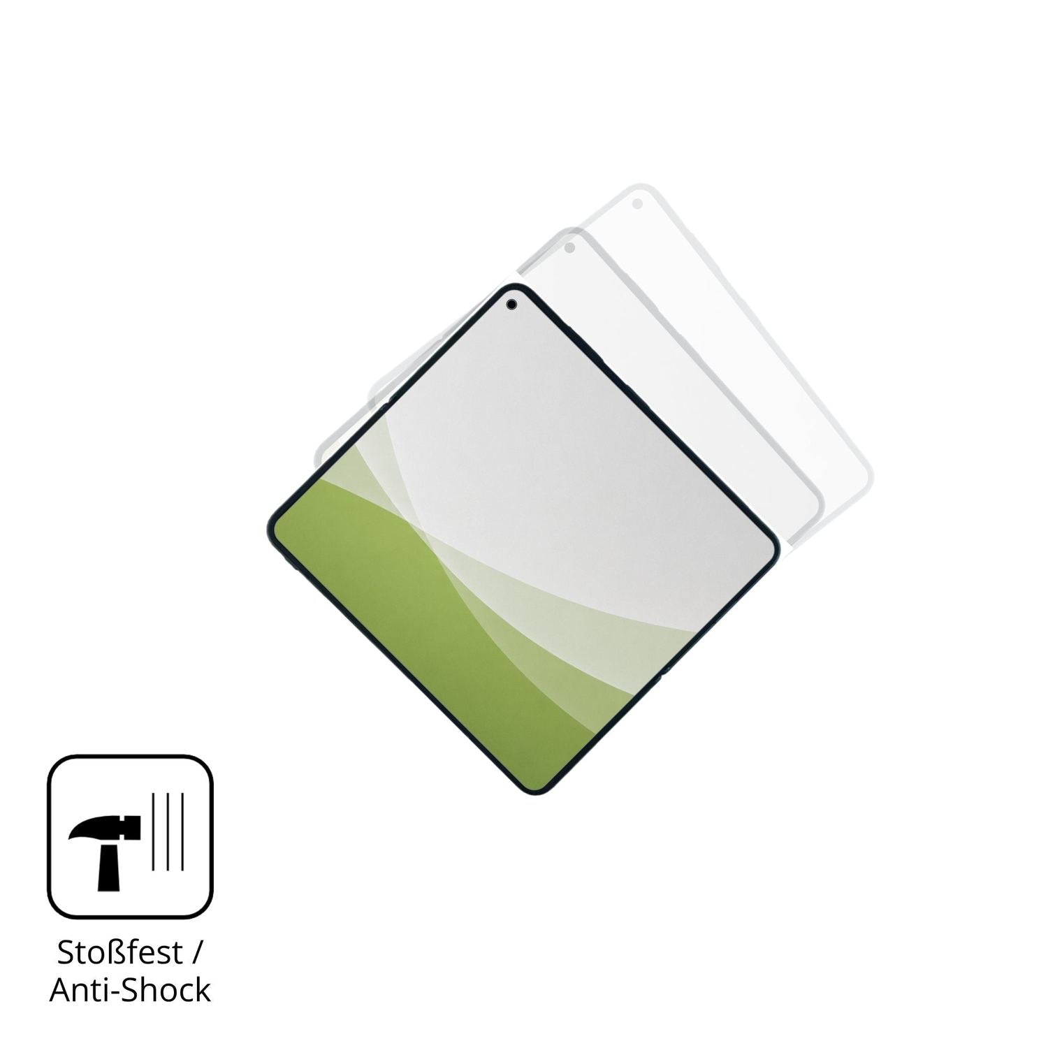 Schutz gegen Kratzer auf dem Vivo X Fold6 Innenseite Glas durch Schlüssel, Stöße gegen die Tischkante oder Stürze