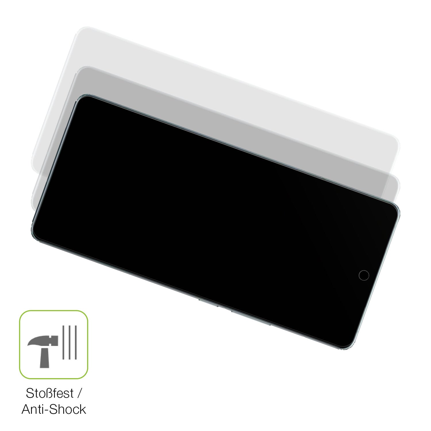 Schutz gegen Kratzer auf dem Vivo X100 Pro Glas durch Schlüssel, Stöße gegen die Tischkante oder Stürze