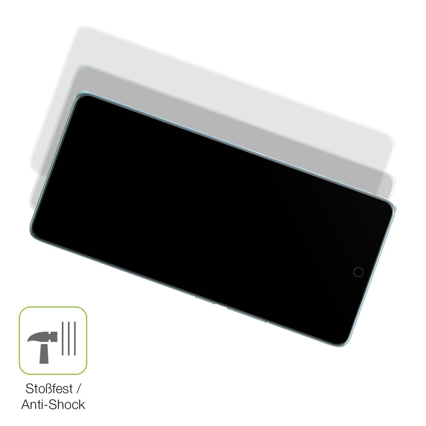 Schutz gegen Kratzer auf dem Vivo X200 Pro Glas durch Schlüssel, Stöße gegen die Tischkante oder Stürze
