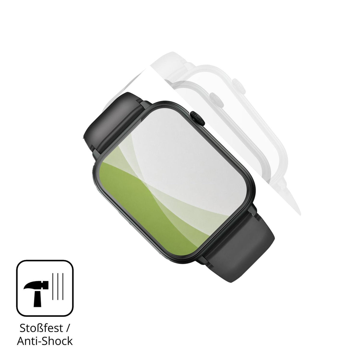 Schutz gegen Kratzer auf dem VKROBAG T10 Glas durch Schlüssel, Stöße gegen die Tischkante oder Stürze