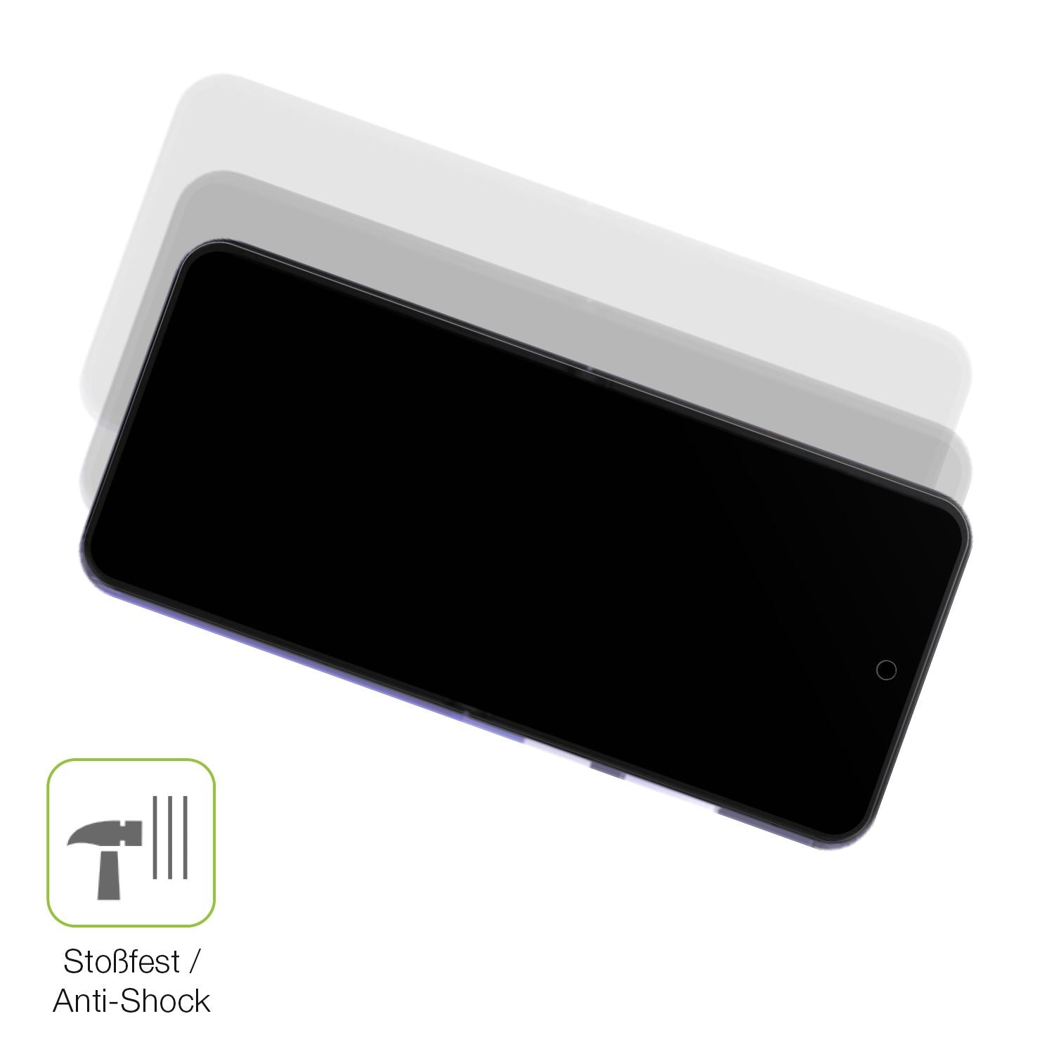 Schutz gegen Kratzer auf dem Xiaomi Mix Flip 2 Glas durch Schlüssel, Stöße gegen die Tischkante oder Stürze