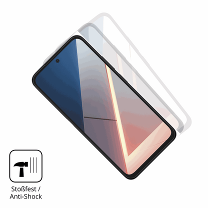 Schutz gegen Kratzer auf dem Xiaomi Poco M8s Glas durch Schlüssel, Stöße gegen die Tischkante oder Stürze
