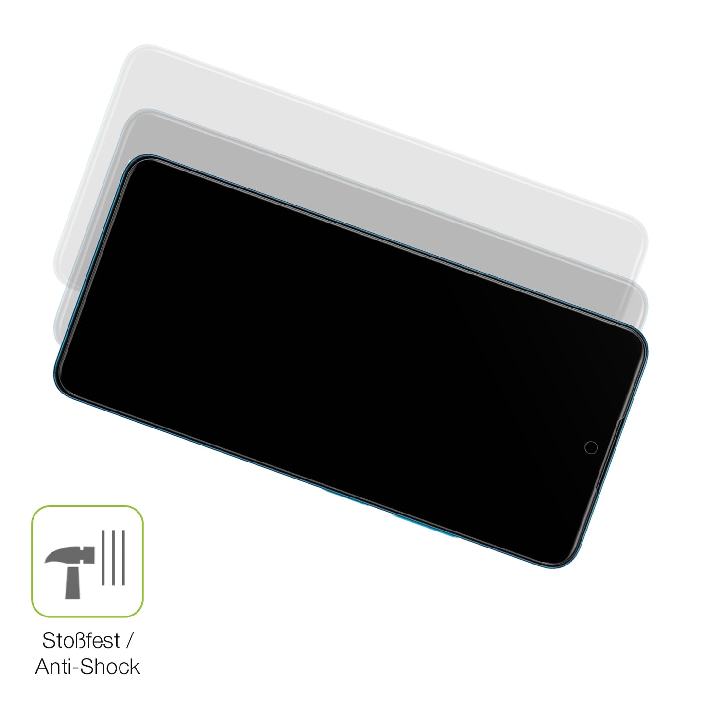Schutz gegen Kratzer auf dem Xiaomi Redmi Note 12 Pro 4G 2209116AG Glas durch Schlüssel, Stöße gegen die Tischkante oder Stürze