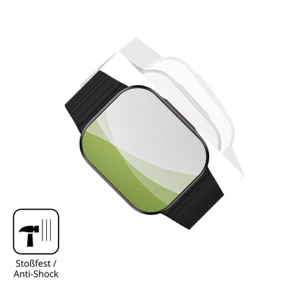 2x Full Cover Schutzfolie matt für Xiaomi Redmi Watch 6 Lite