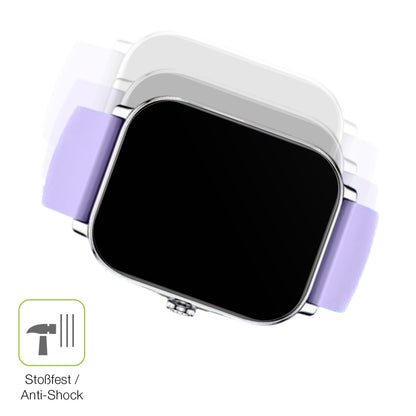 Schutz gegen Kratzer auf dem Zhizhi Smartwatch P90 1.85 Zoll Glas durch Schlüssel, Stöße gegen die Tischkante oder Stürze