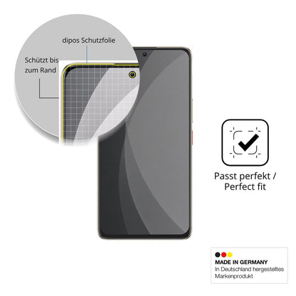 Schutz gegen Kratzer auf dem Nubia Neo 5 Max Glas durch Schlüssel, Stöße gegen die Tischkante oder Stürze